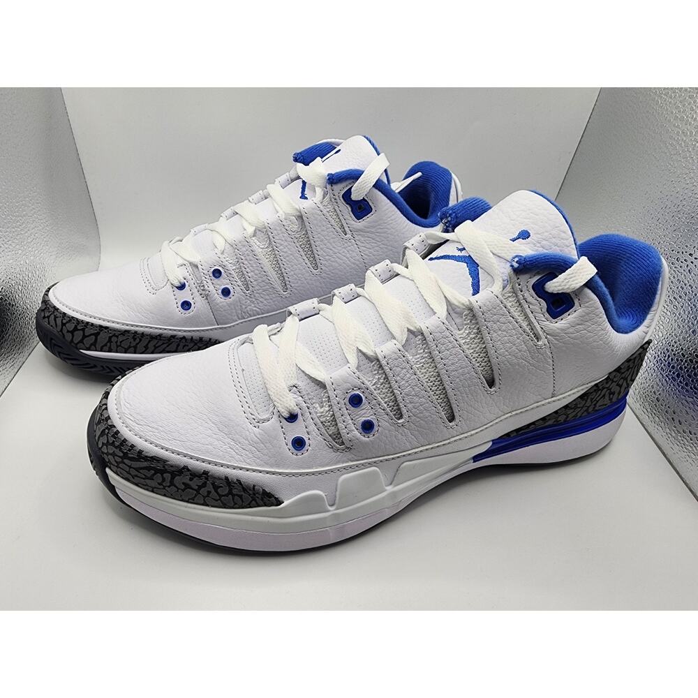 Nike Zoom Vapor AJ3 Racer Blue White Black DV9367-100 Men's Size 10